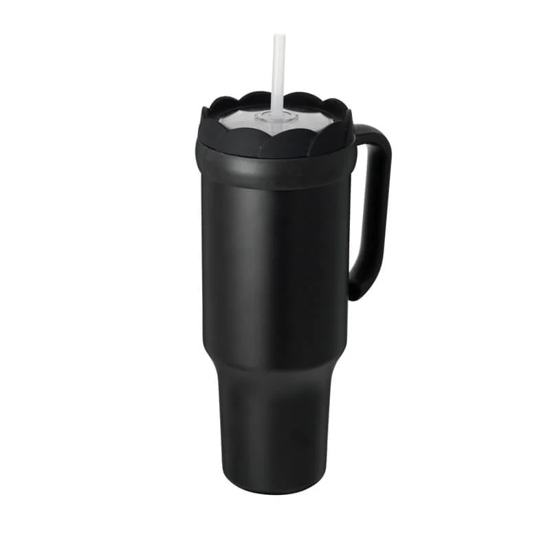 High-Grade Travel Tumbler with Petal-Shaped Lid 19326B Consistent