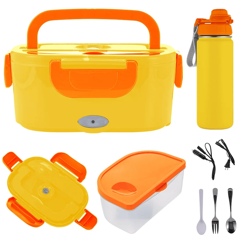 Prestigious 110V 220V 12V 3 in 1 Self Heating Lunch Box EVE5006 Luxury