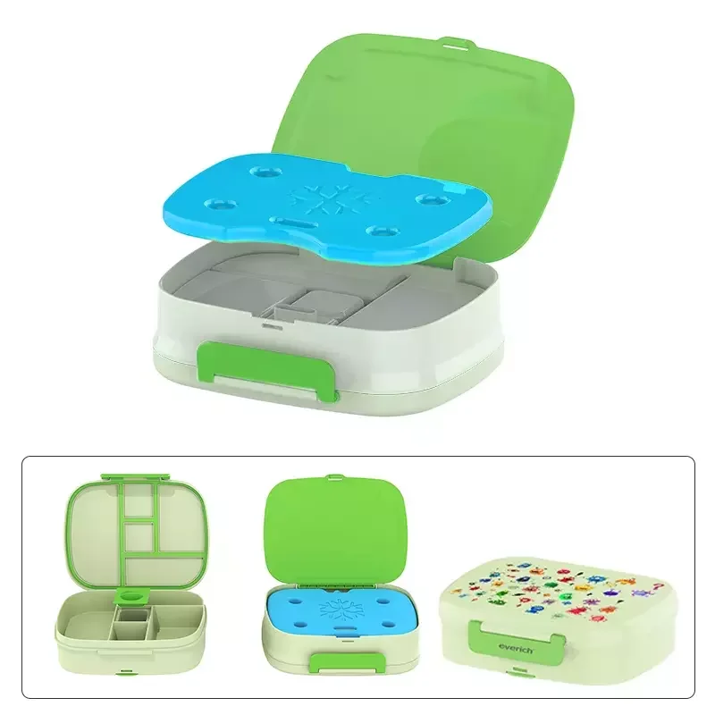 Outstanding Four Compartments Plastic Lunch Box Quality