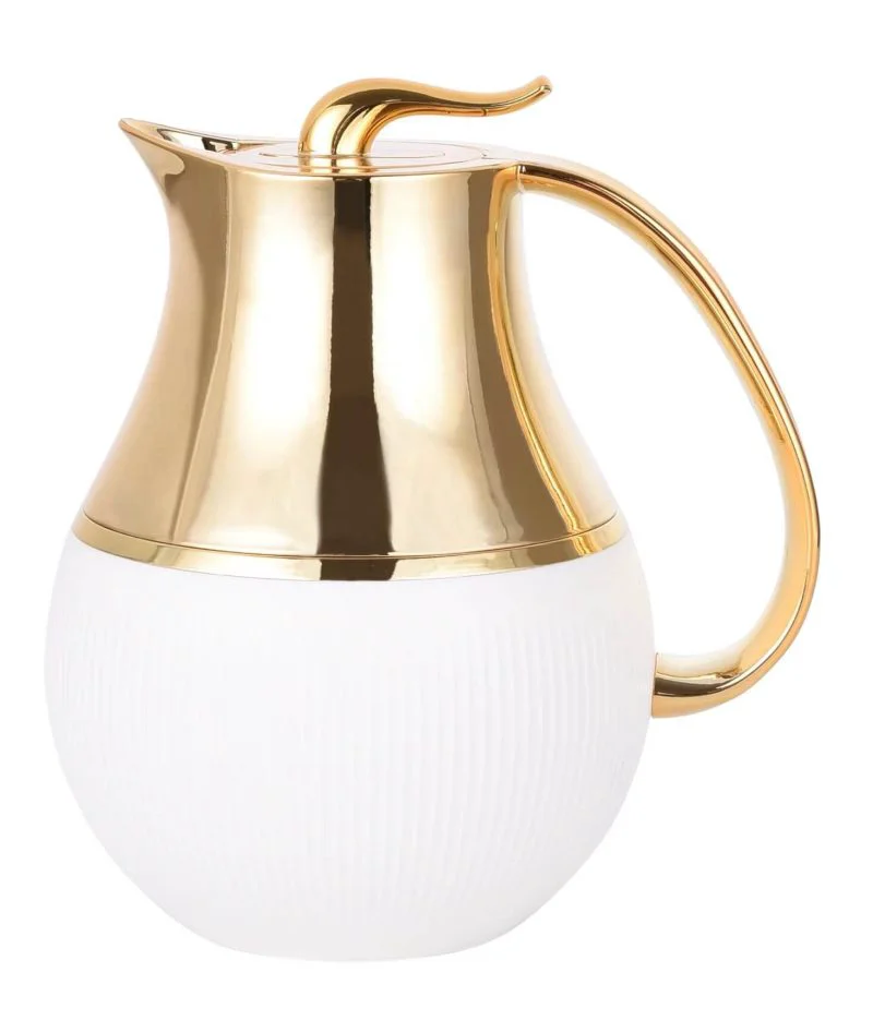 Genuine 1L New Arabic Vacuum Coffee Pot With Glass Liner WG18030 Smooth