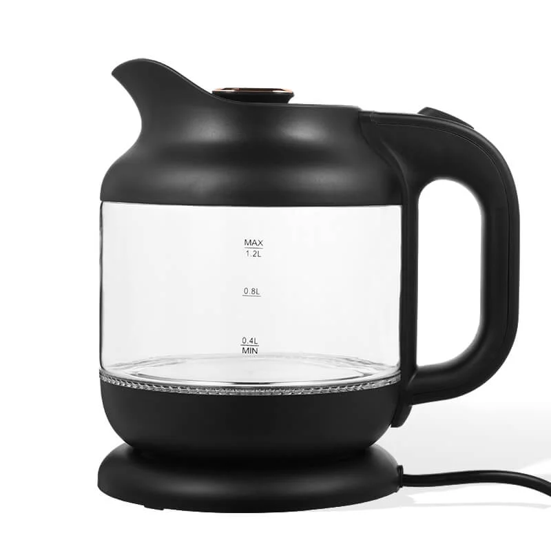 Flexible Glass Electric Kettle TMK-1202 Certified