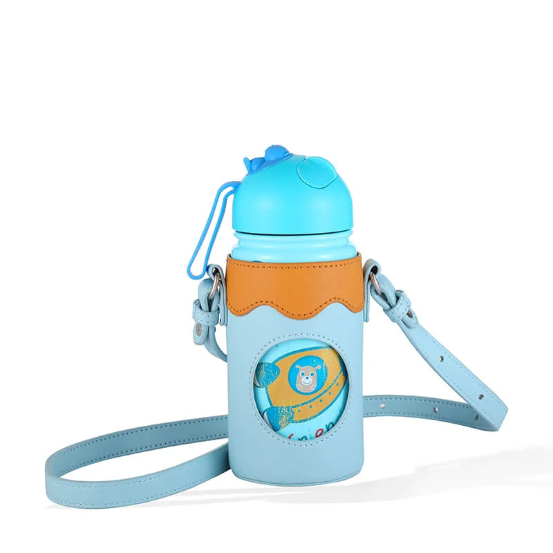 Specialty 14oz Kids Water Bottle One Button To Open 01006 Lightweight