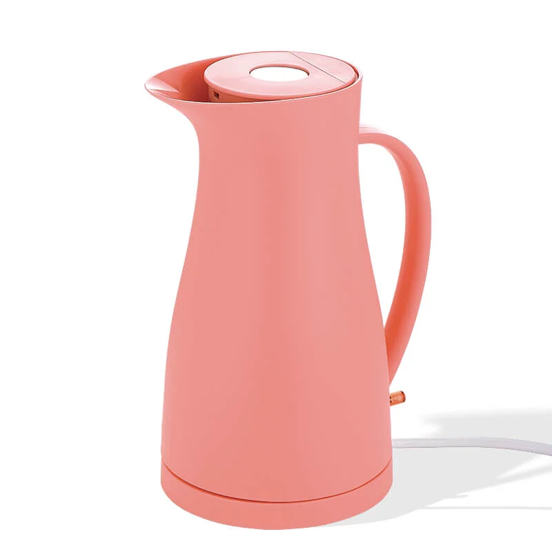 Effective 1.0L Stainless Steel Inner Layer Pink Kettle EHO90048B Outstanding