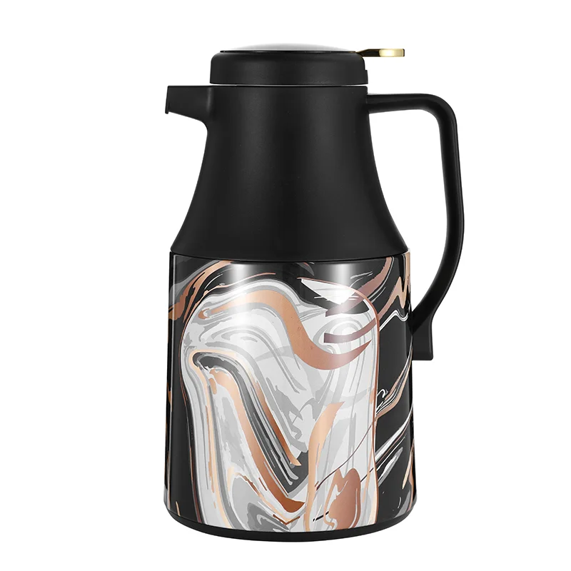 High-End 1L Plastic Thermal Coffee Kettle With Glass Inner EHO18004 Official