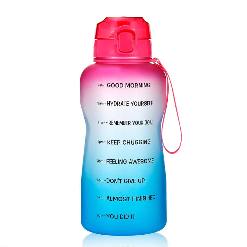 Flexible Motivational 1 Gallon Water Bottle WG06006B Stylish