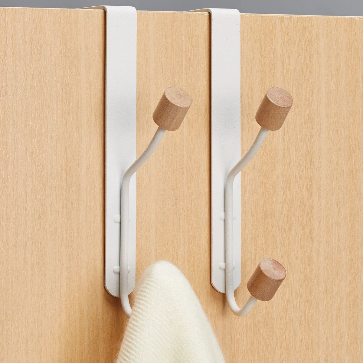 Practical DOOR HANGING HOOK TOVER SINGLE 2P WH Verified