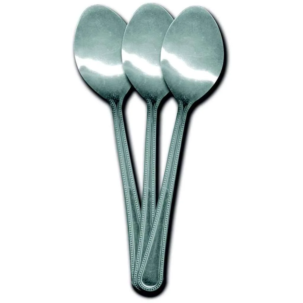 World-Class Set of 3 Teaspoons Carefully Designed