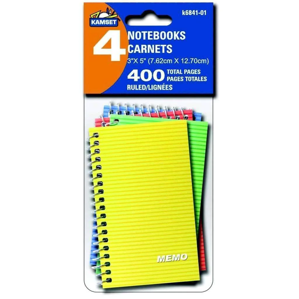 Soft Memo Pads - 4pk Next-Generation