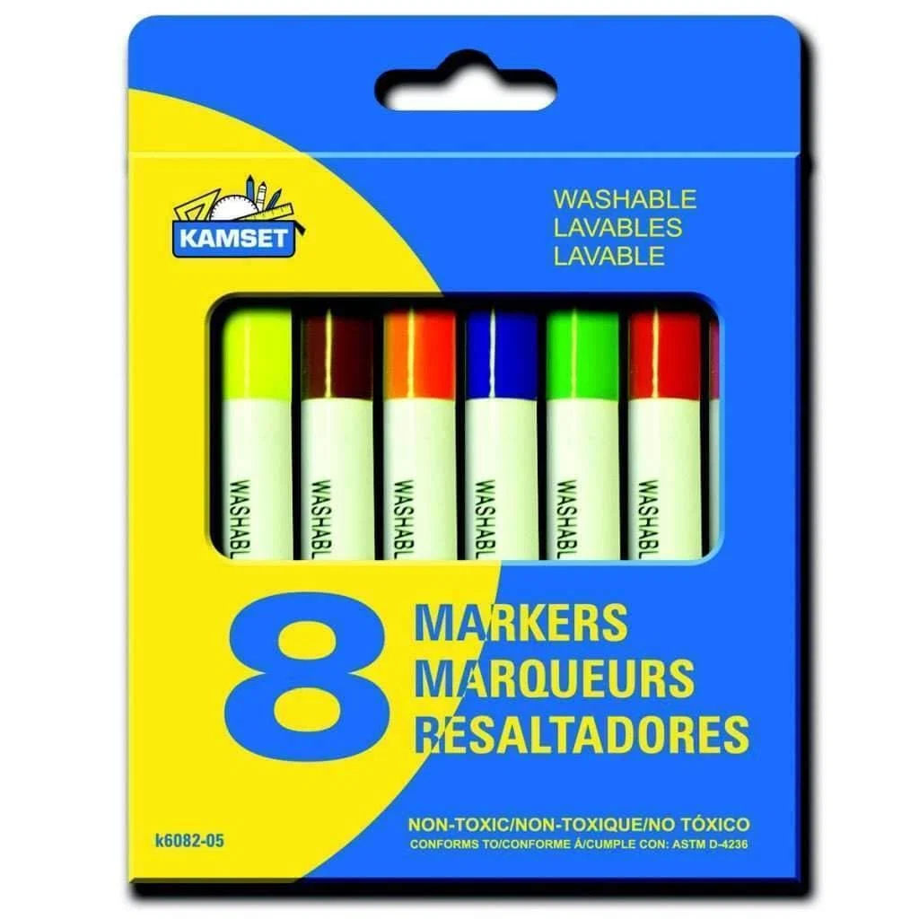 Specialty Color Markers 8 Jumbo High-Performance