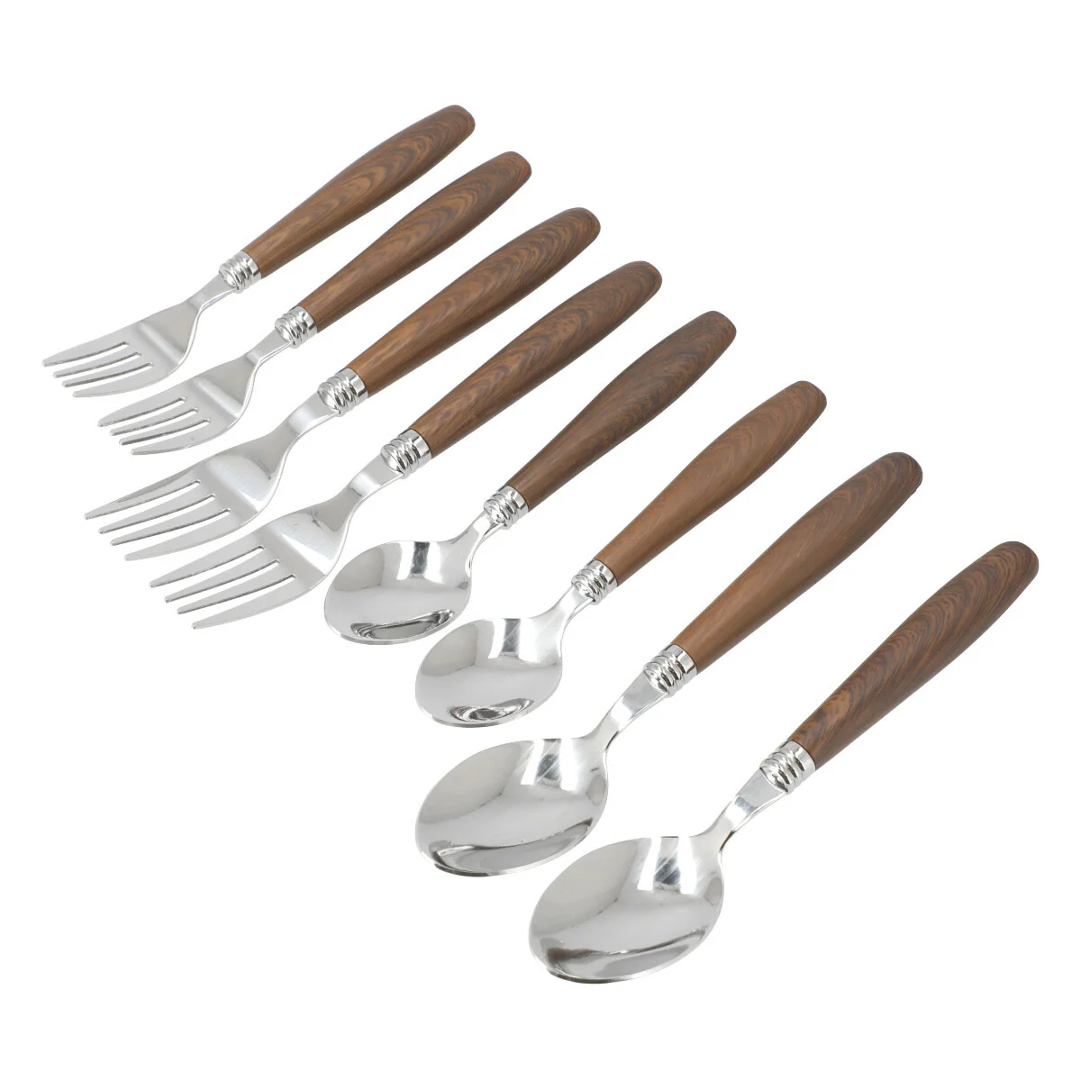 User-Friendly CUTLERY 8PC SET MBR Green