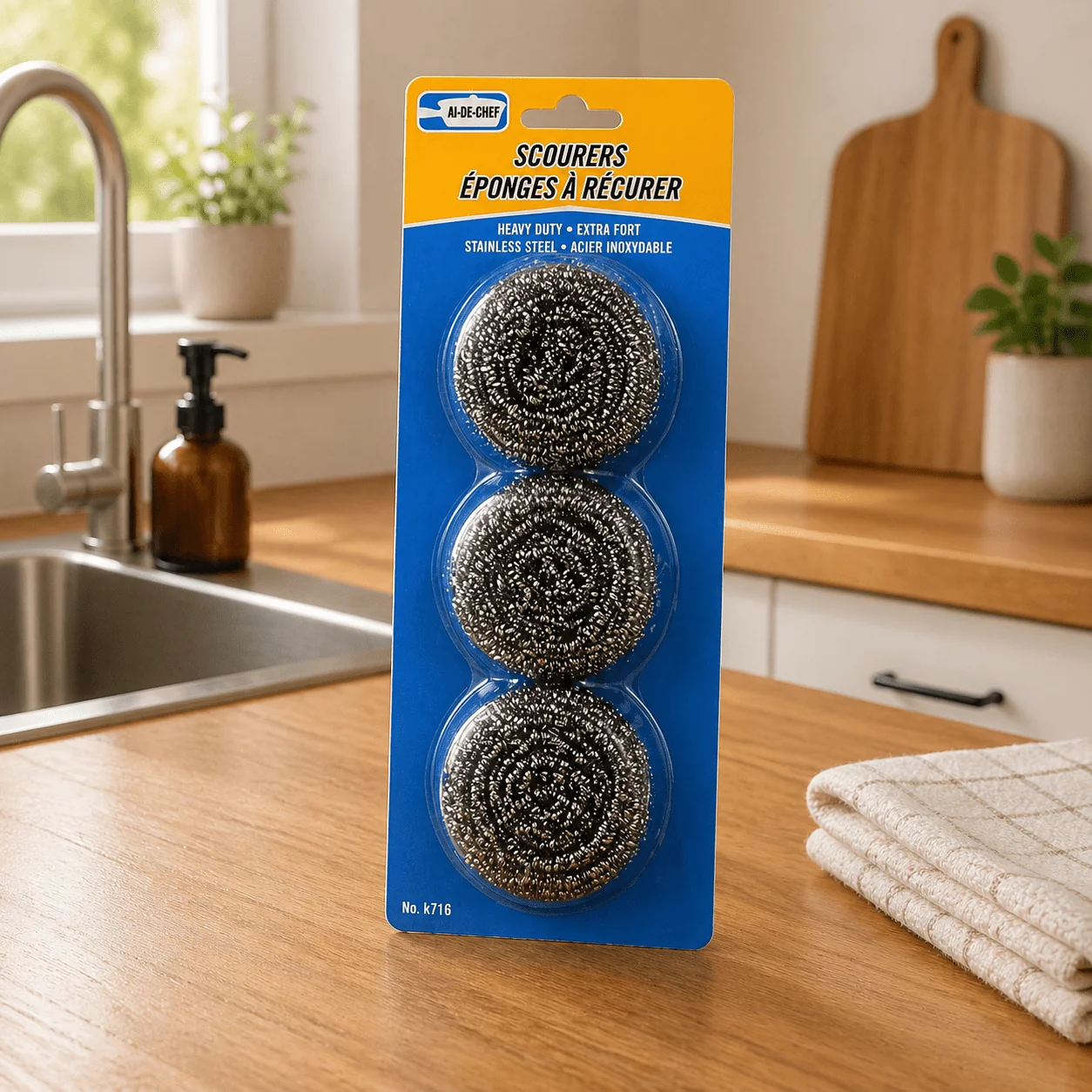 Sophisticated Scourers 3 Genuine