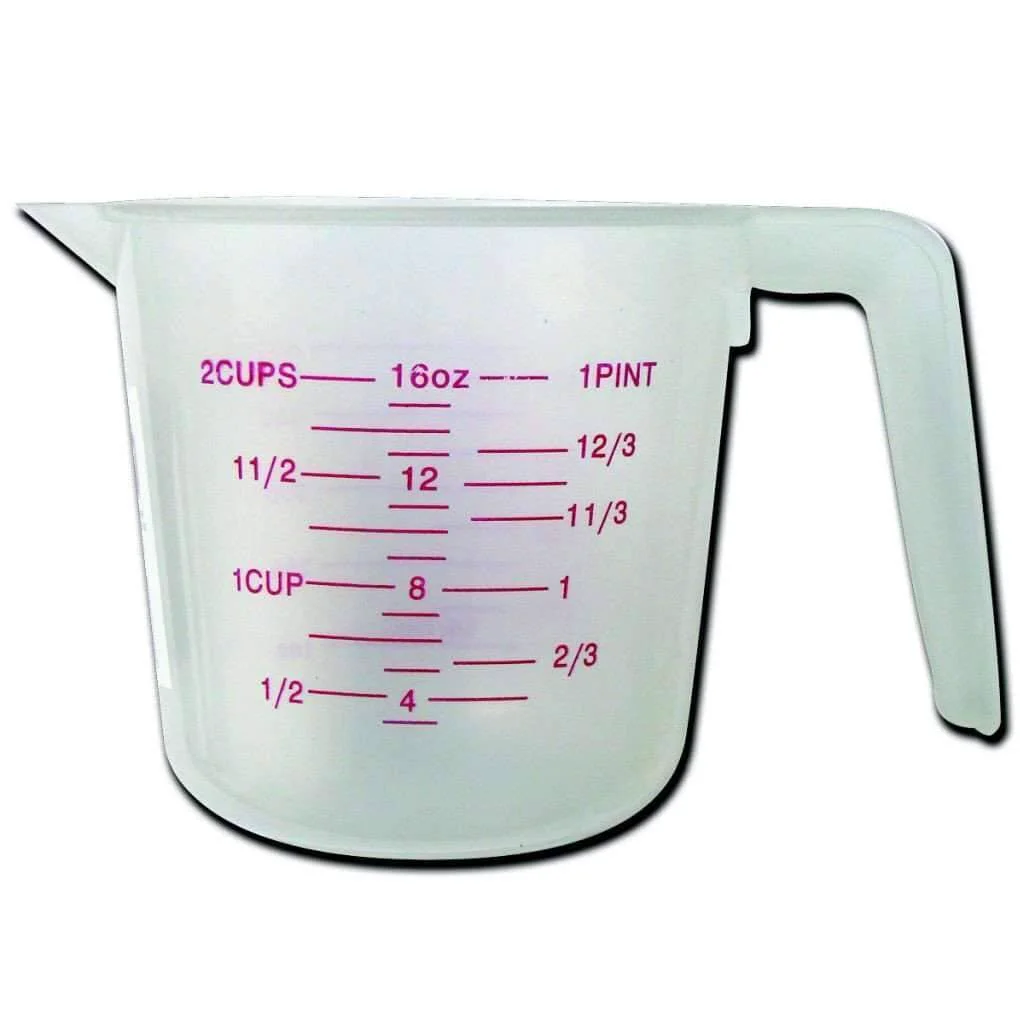 Crafted Measuring Cup Plastic 500ml Functional