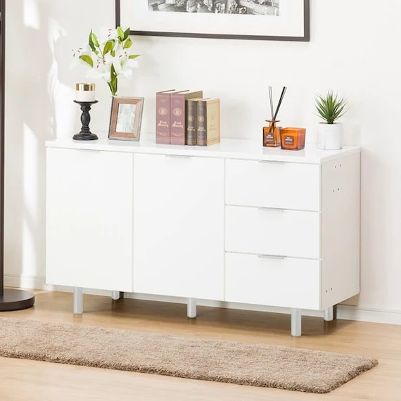 Natural SIDE CABINET ETONA 120SBR BODY WH SI Unique