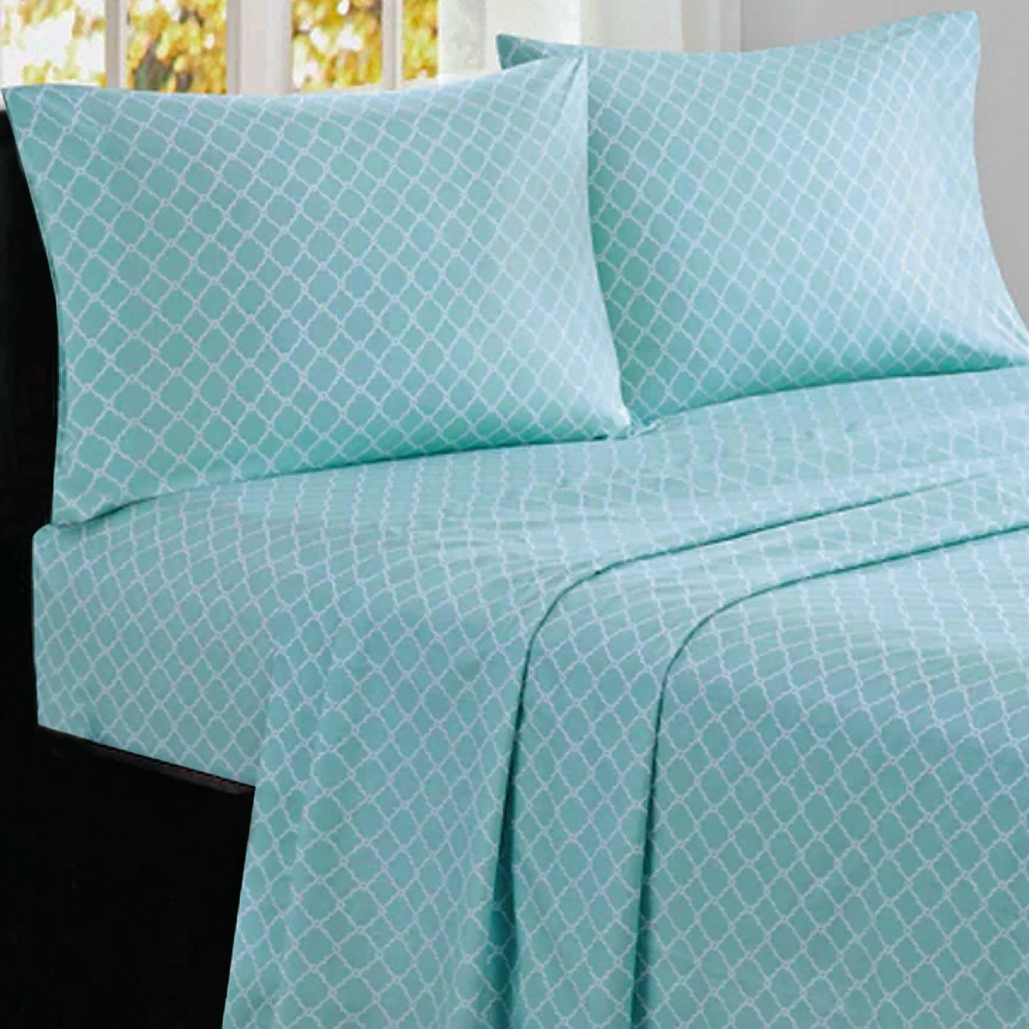 Top-Quality Luxury 6-Piece Bamboo Comfort Printed Sheet Set Eco-Friendly
