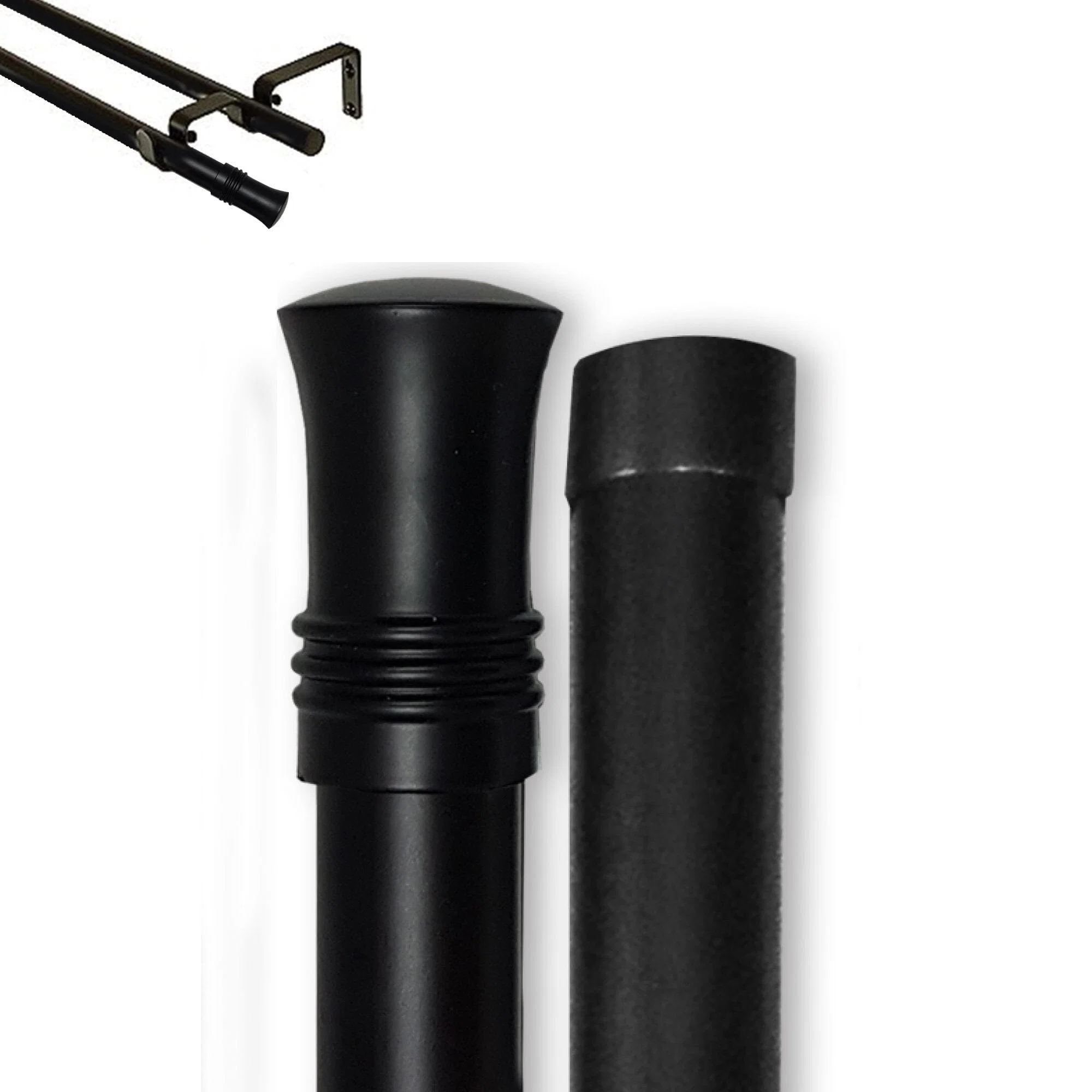High-Performance STANNIS DOUBLE POLE SET - BLACK Traditional