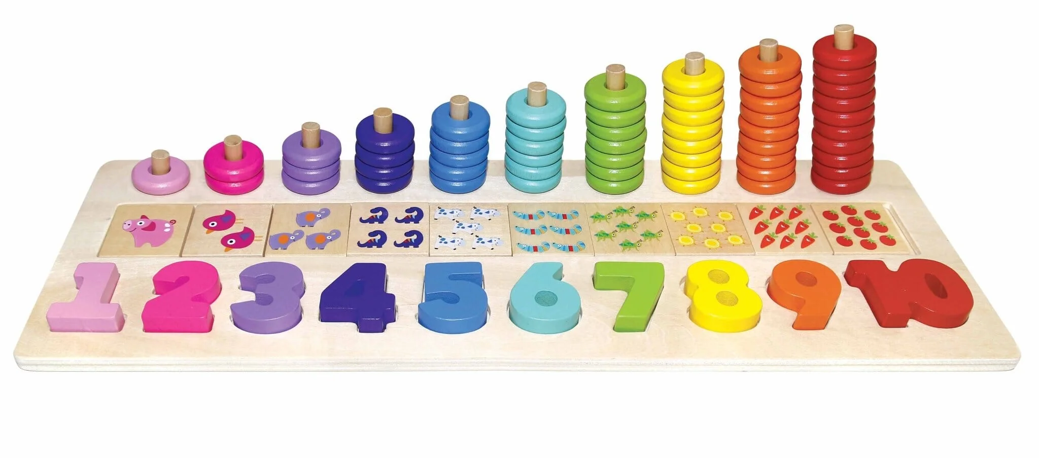Natural Wooden Learning Set Soft