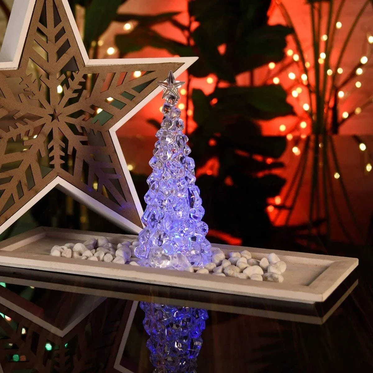 Superior LED Glitter Tree 30 cm Professional