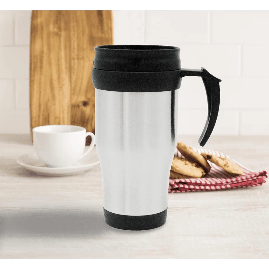 Verified Stainless Steel Travel Mug Smooth