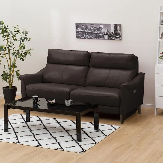 High-End 3P ELECTRIC SOFA CHERRYB SK DBR Outstanding