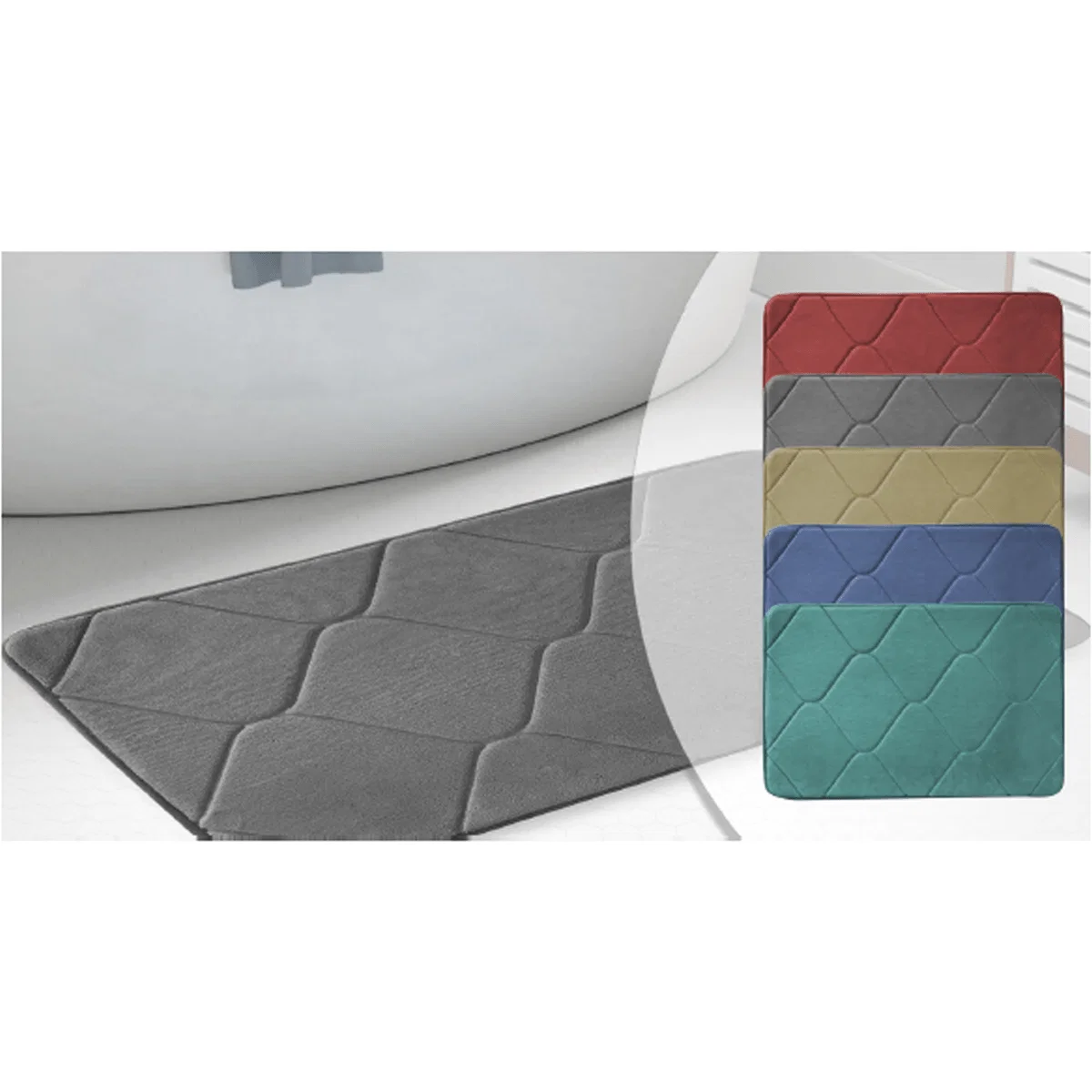 Reliable Memory Foam Carpet Easy-to-Use