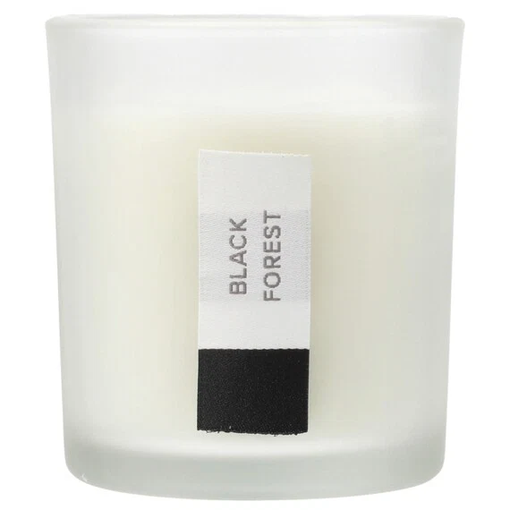 Specialty GLASS CANDLE FORESTA BLACK FOREST BK User-Friendly