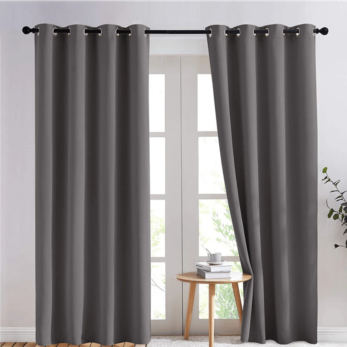 Breathable Noah 2pk Blackout Grommet Panel Eco-Friendly