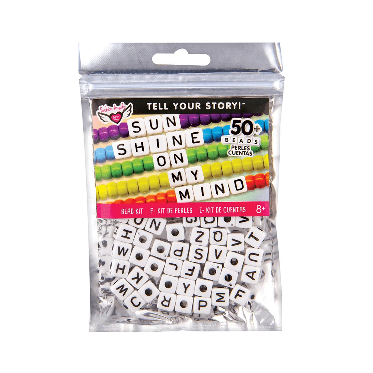 Outstanding Fashion angels Alphabet Bead Bag Authentic