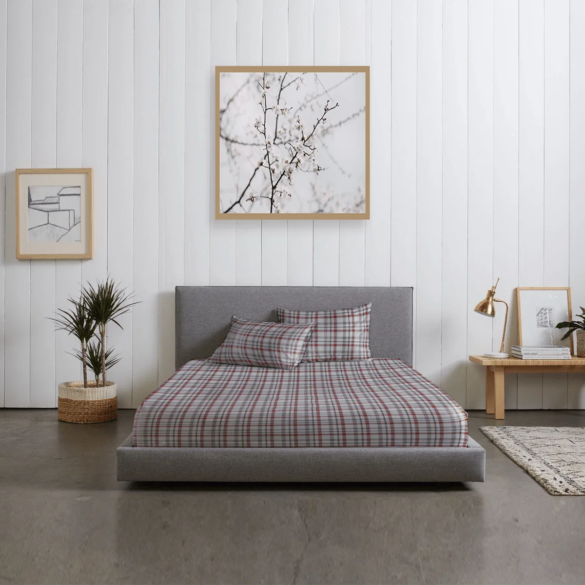 Artisan Bellevue -Sheet Set Flannel Contemporary