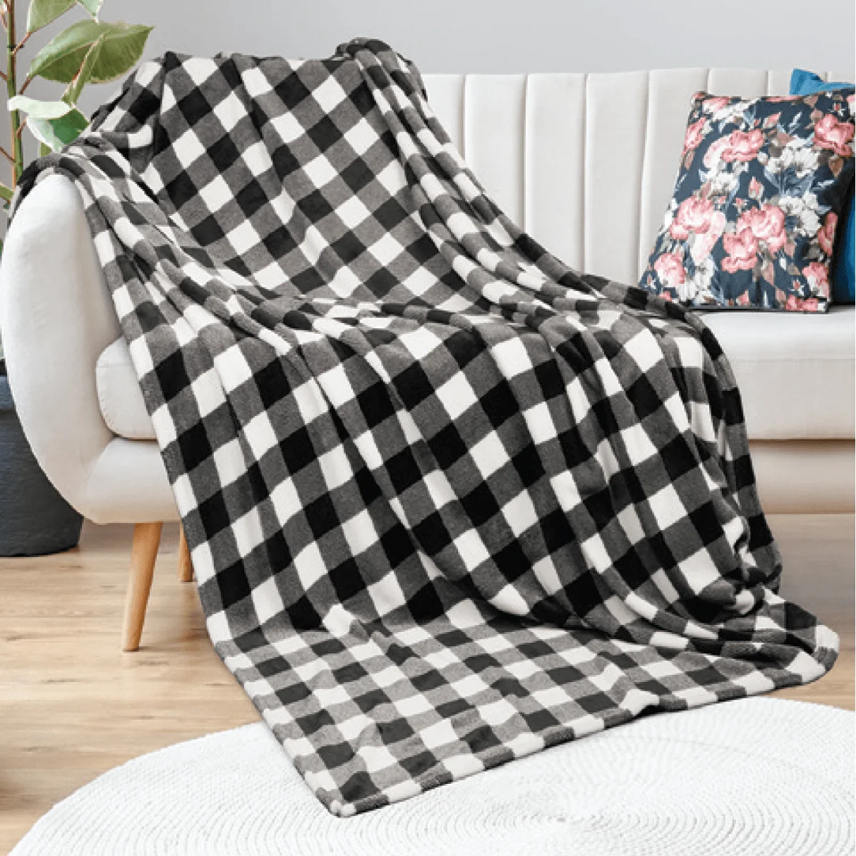Smooth Alpine- Throw 50 X 60 Velour Unique