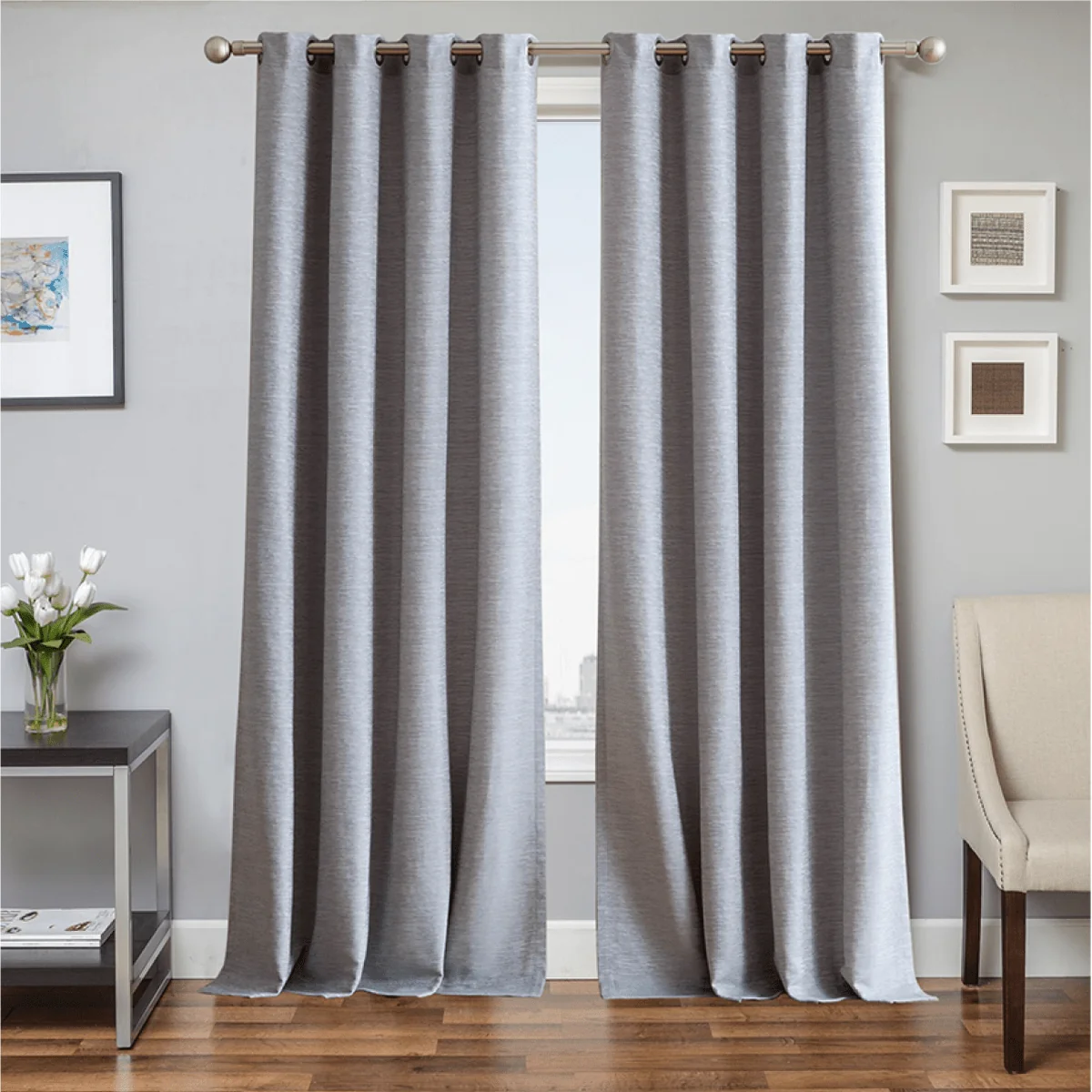 Lightweight Austen- 2 Pk Bonded Grommet Panels 52x84 Healthy