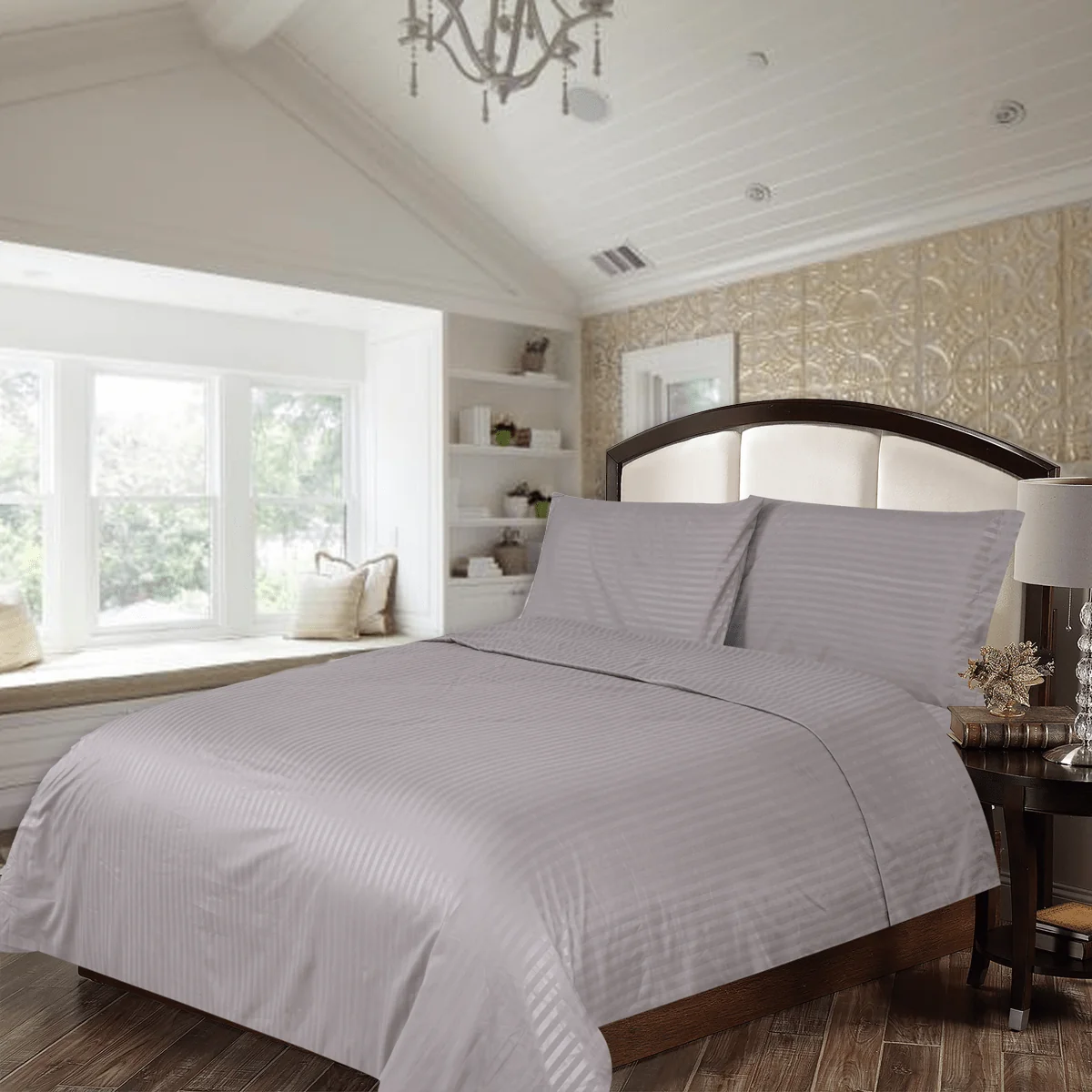 Lightweight Dobby - Sheet Set Back to Basic Microfiber Organic