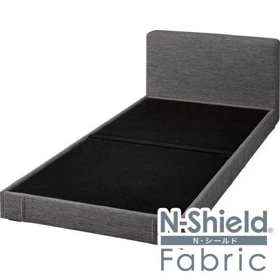 Original BED FRAME SINGLE N-SHIELD FABRIC GY OY002 Professional