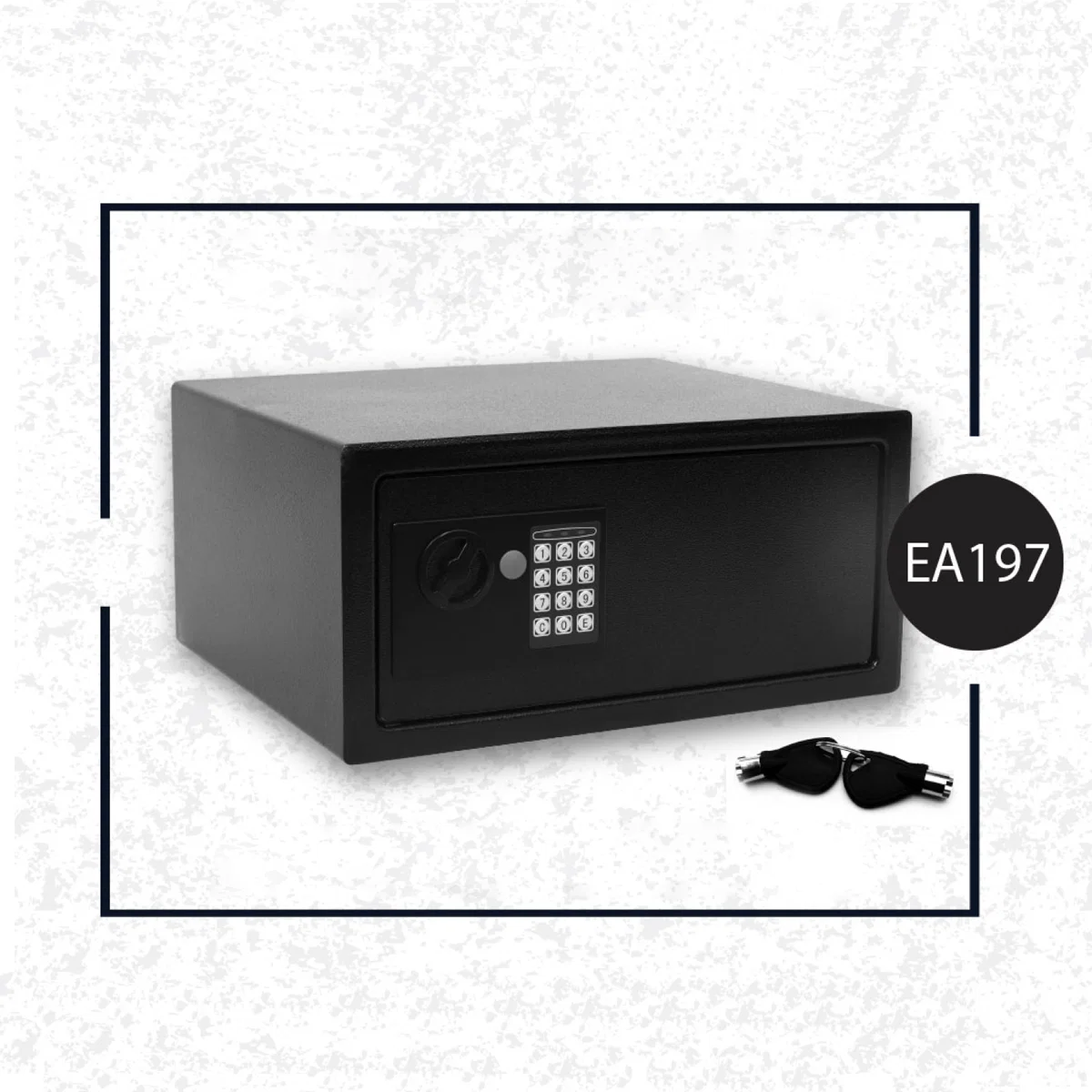 Stylish WATTSON - Safe Deposit Box Digital Black 43 35 20 Innovative