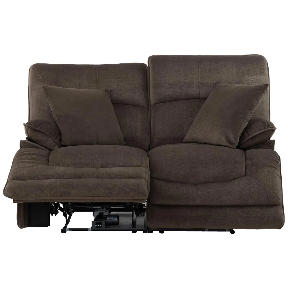 Original Design 2SEATER ELECTRIC FABRIC SOFA HIT DBR 2CS Sophisticated