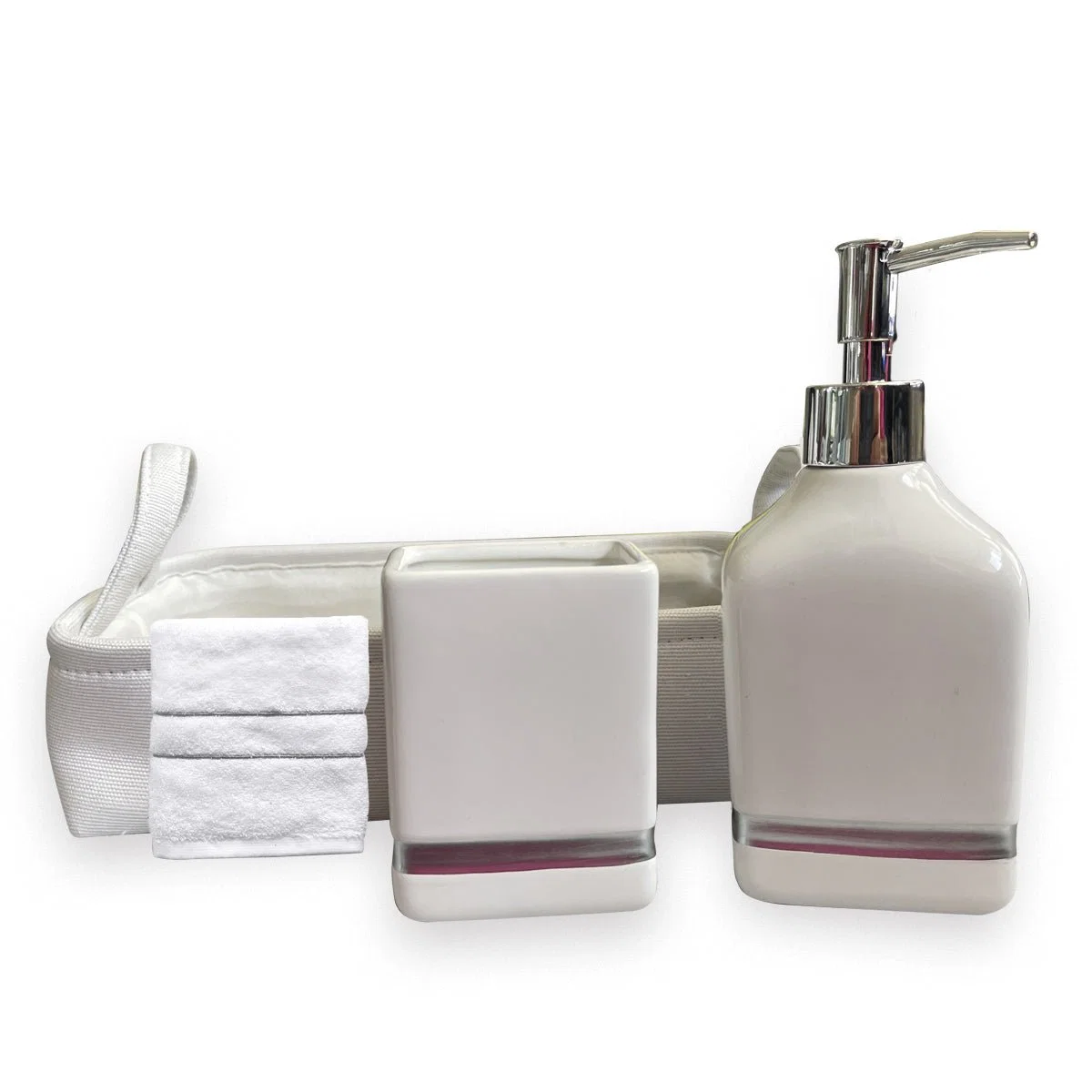 Traditional Bath Set 4pcs Lux Convenient
