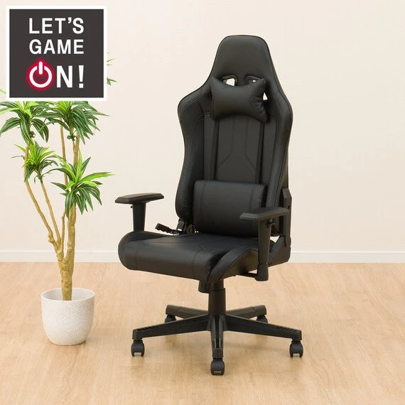 Consistent GAMINGCHAIR GM707 BK BK Recyclable
