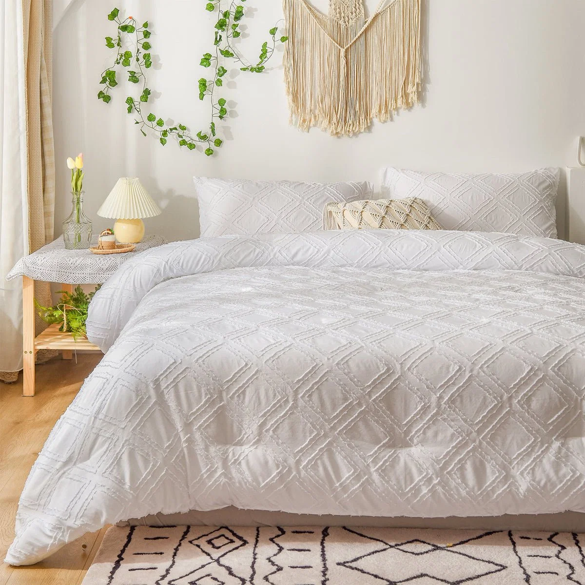 Green Tamara - Comforter Grey Artisan