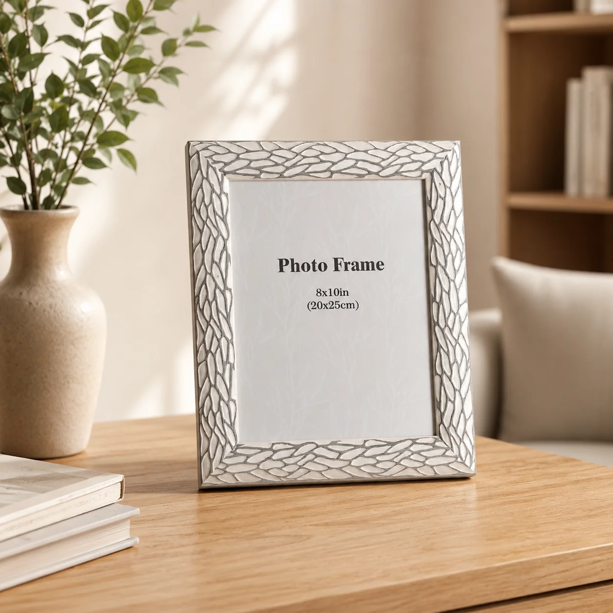 Environmentally Friendly Grey Photo Frame Effective