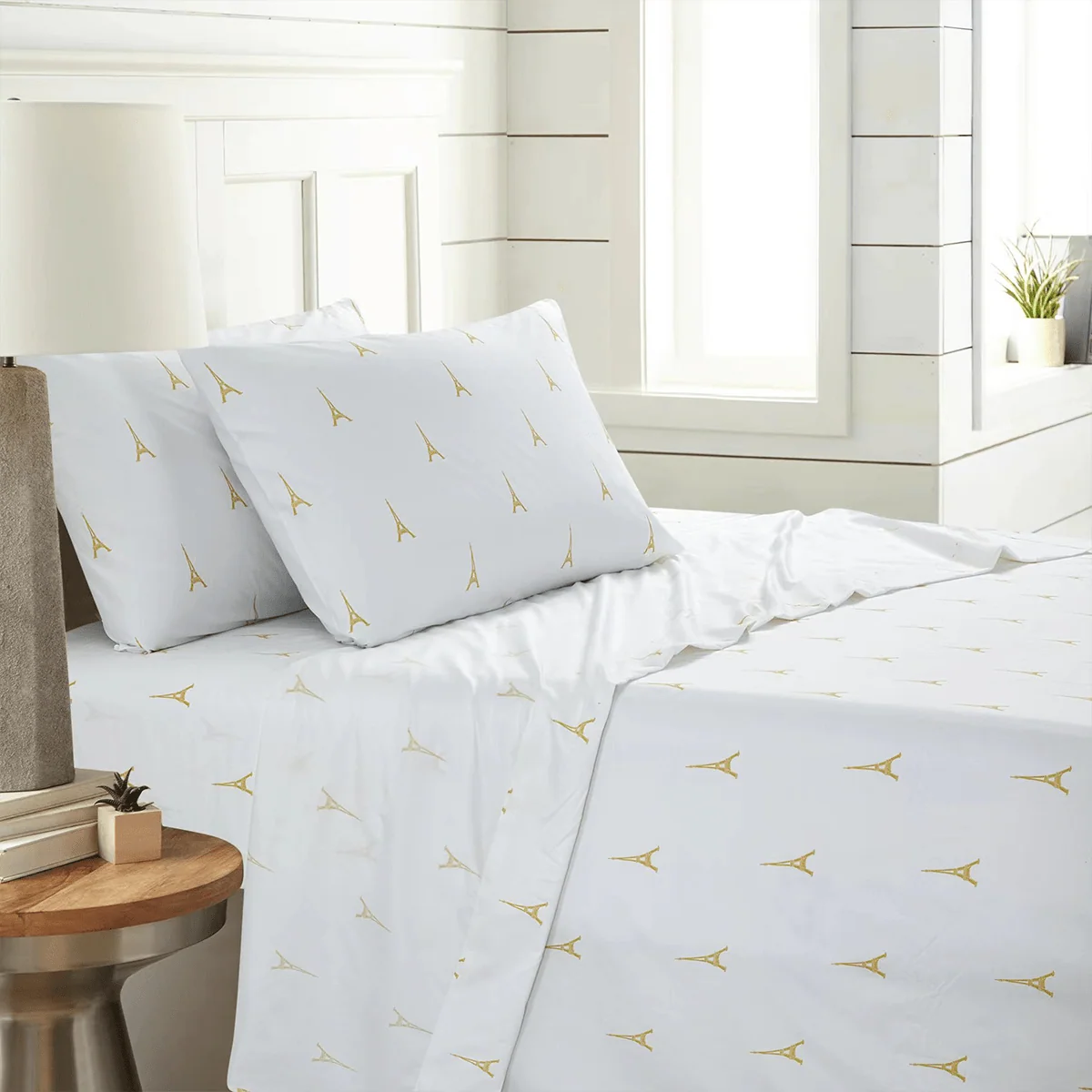 Next-Generation EIFFEL TOWER Microfiber Sheet Set Versatile