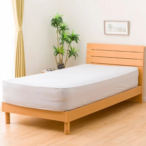 Smooth STRETCH FITMULTI SHEET N-FIT COTTON GY SD-D Sophisticated