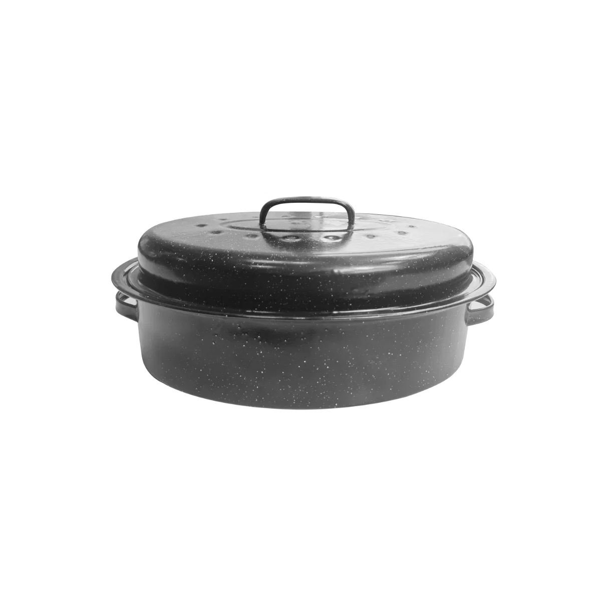 High-Performance À la Cuisine - 15 Oval Enamel Roaster with Lid Optimized