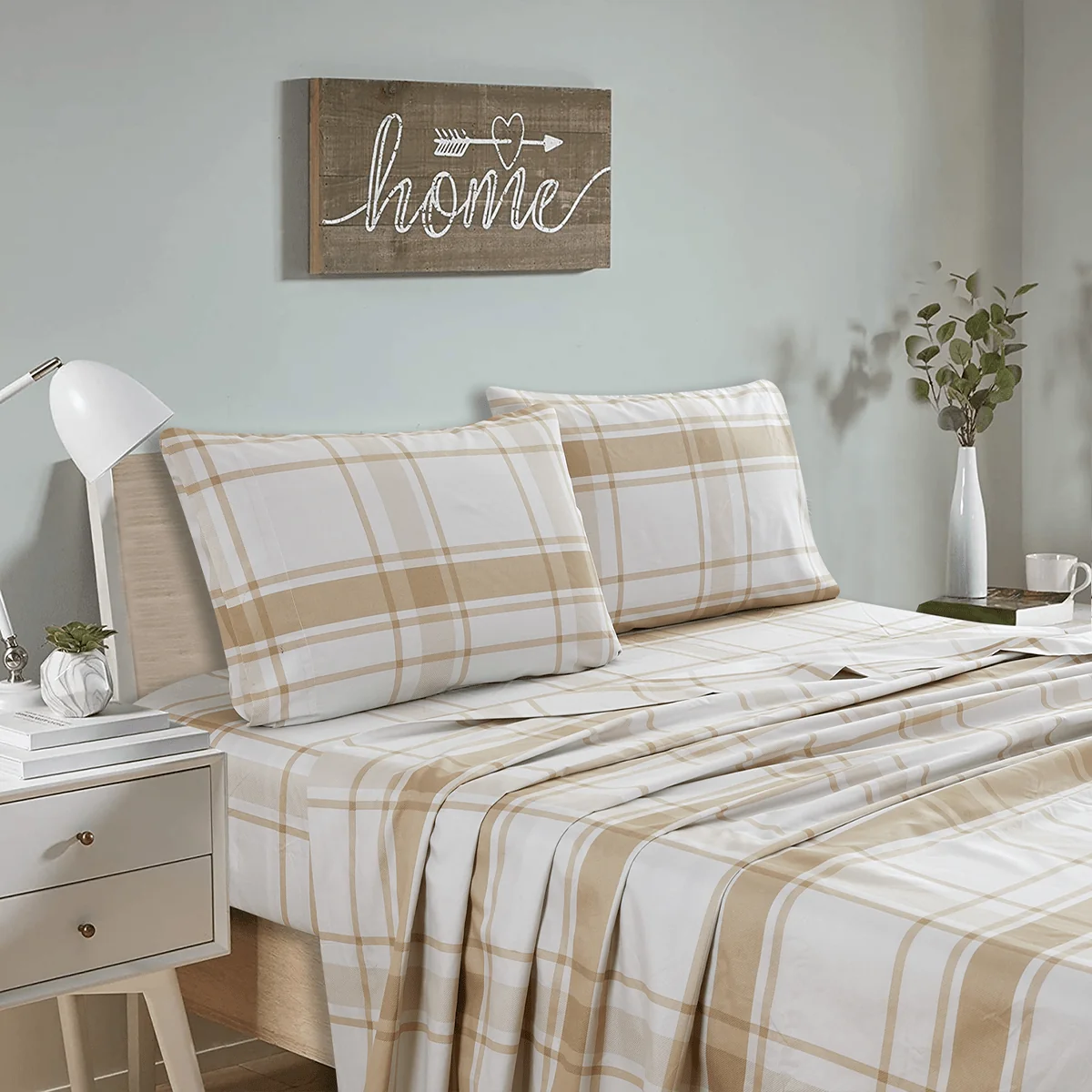 World-Class TALLEY Microfiber Sheet Set Functional