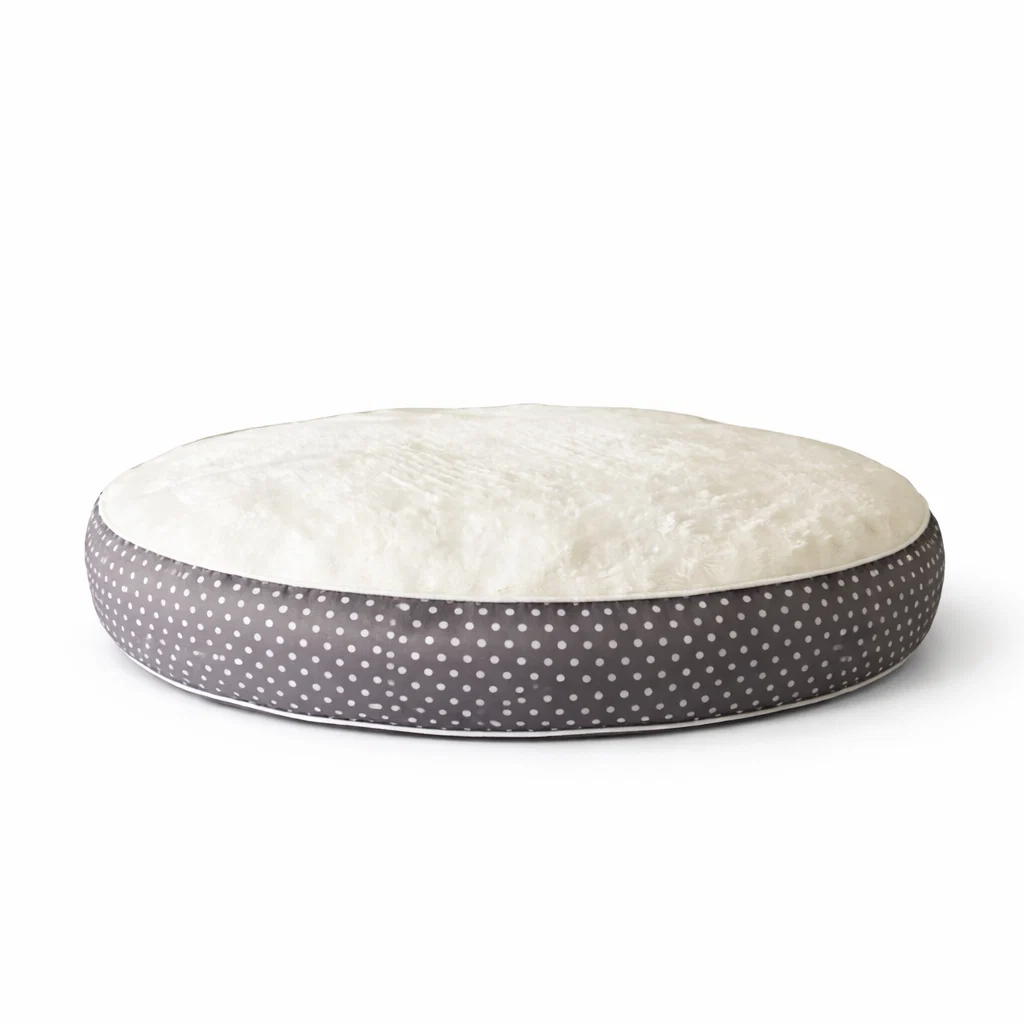 Practical Paws and Whiskers - Round Pet Bed 28inch and 23.5inch Top-Quality