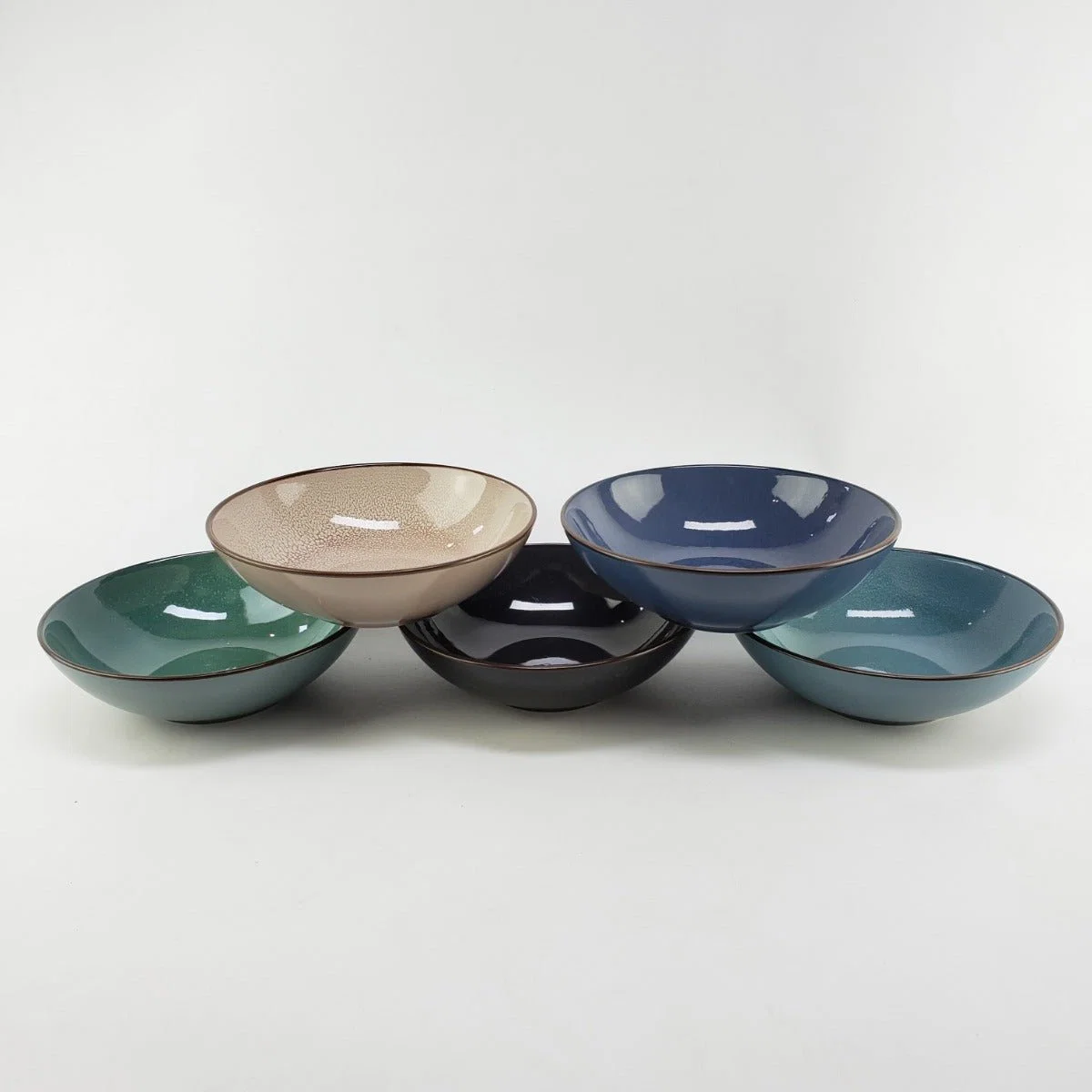 High-Grade LAUREN TAYLOR -Glazed Soup Plates World-Class