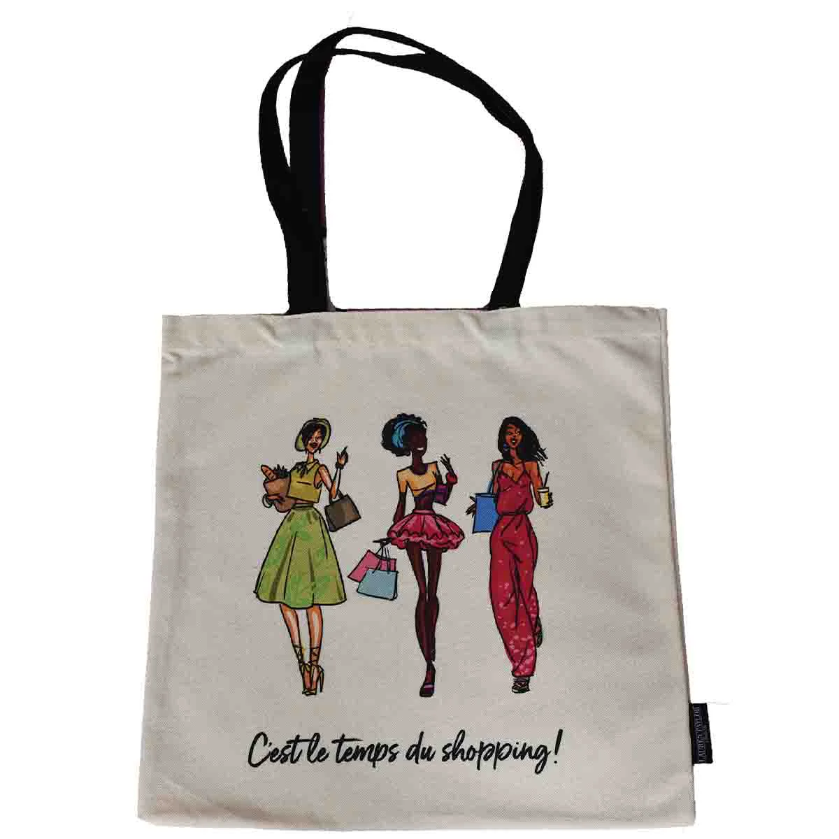 Easy-to-Use Trendy Tote Bag Asst Prints Smooth