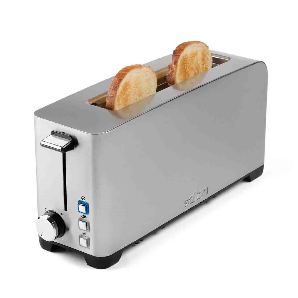 Breathable Salton 2-slice Long Slot Toaster Stainless Green