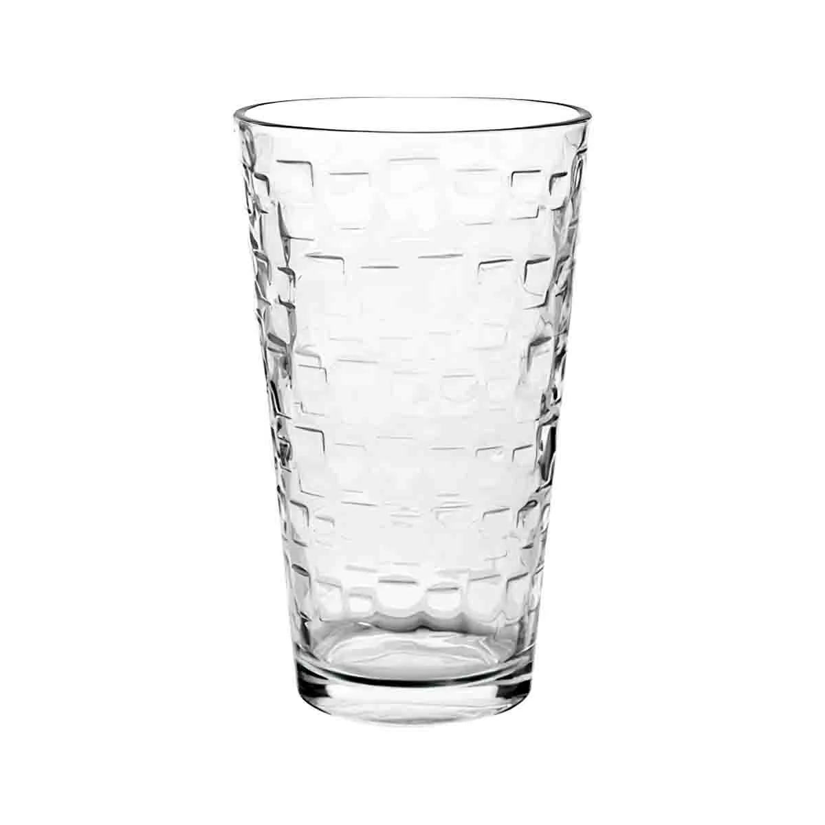 Healthy A La Cuisine - Set Of 4 Square Hi-ball Tumbler Durable