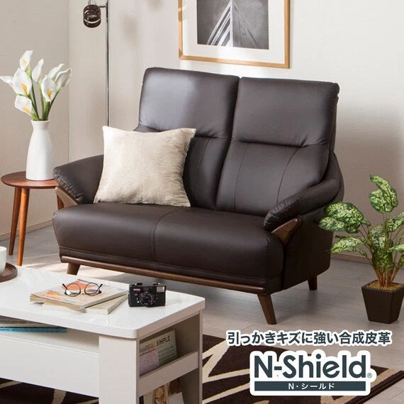 Exclusive 2 SEAT SOFA N-SHIELD KOTEI3-HD DBR Premium