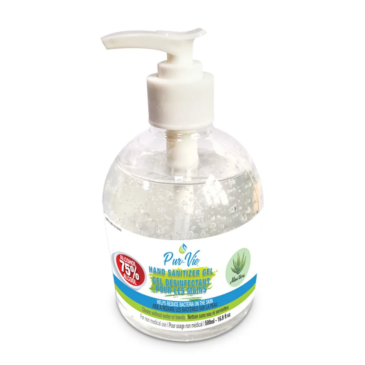 Casual Pur Vie Aloe Vera Hand Sanitizer 500Ml Organic