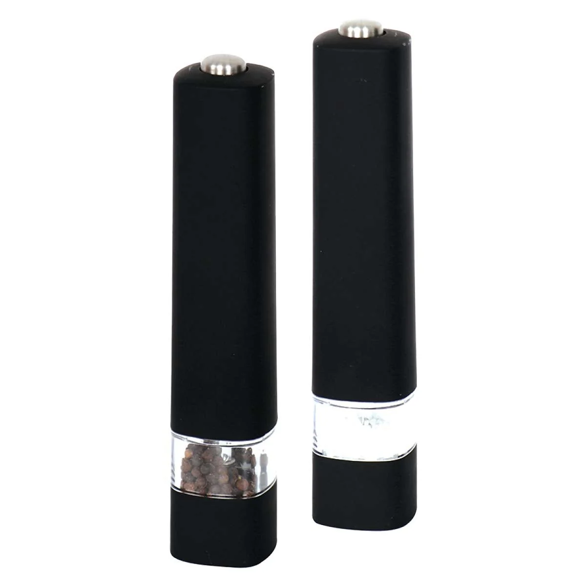Efficient A LA CUISINE - ELECTRIC Salt Pepper Grinder Mill Black Elegant